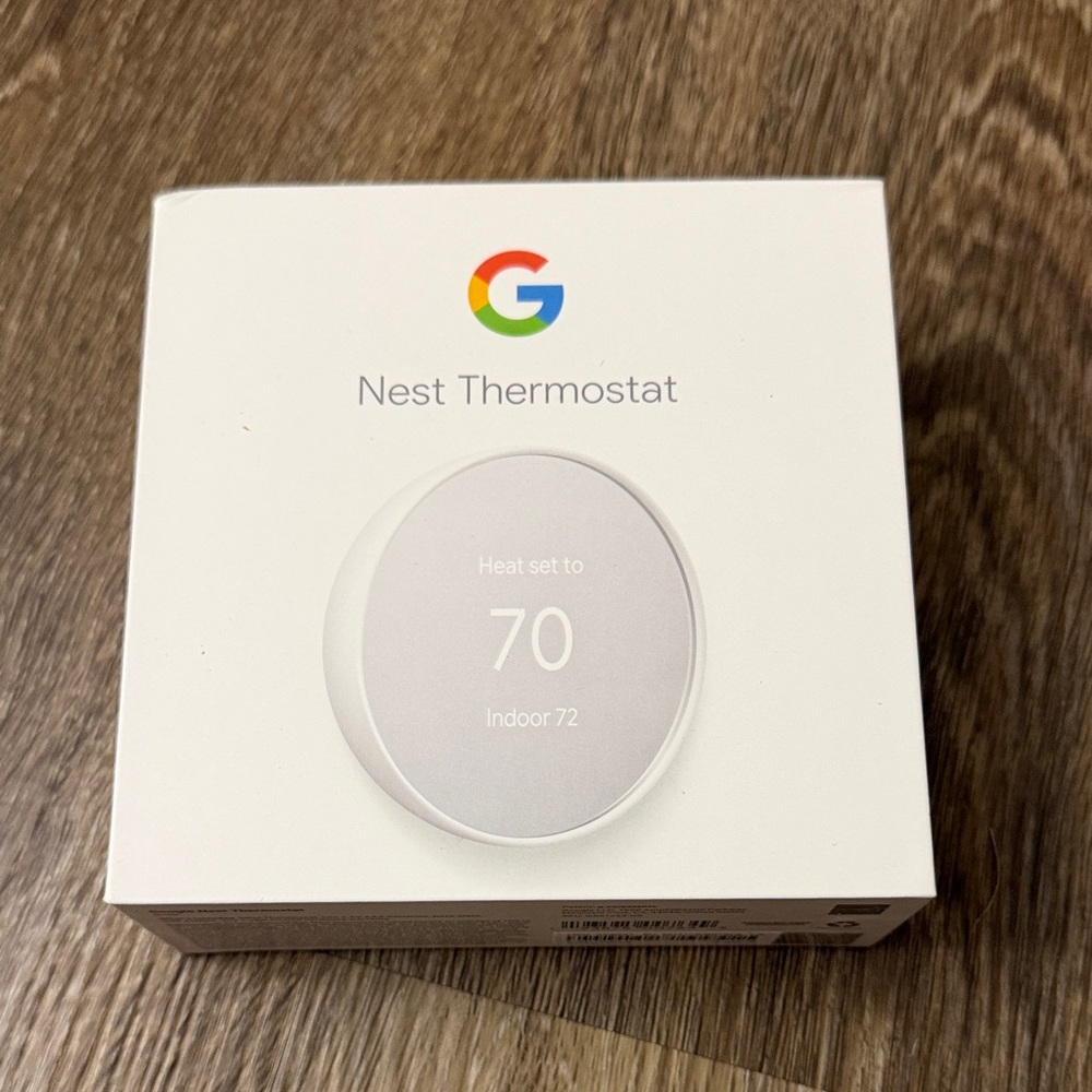 Google Nest Thermostat box
